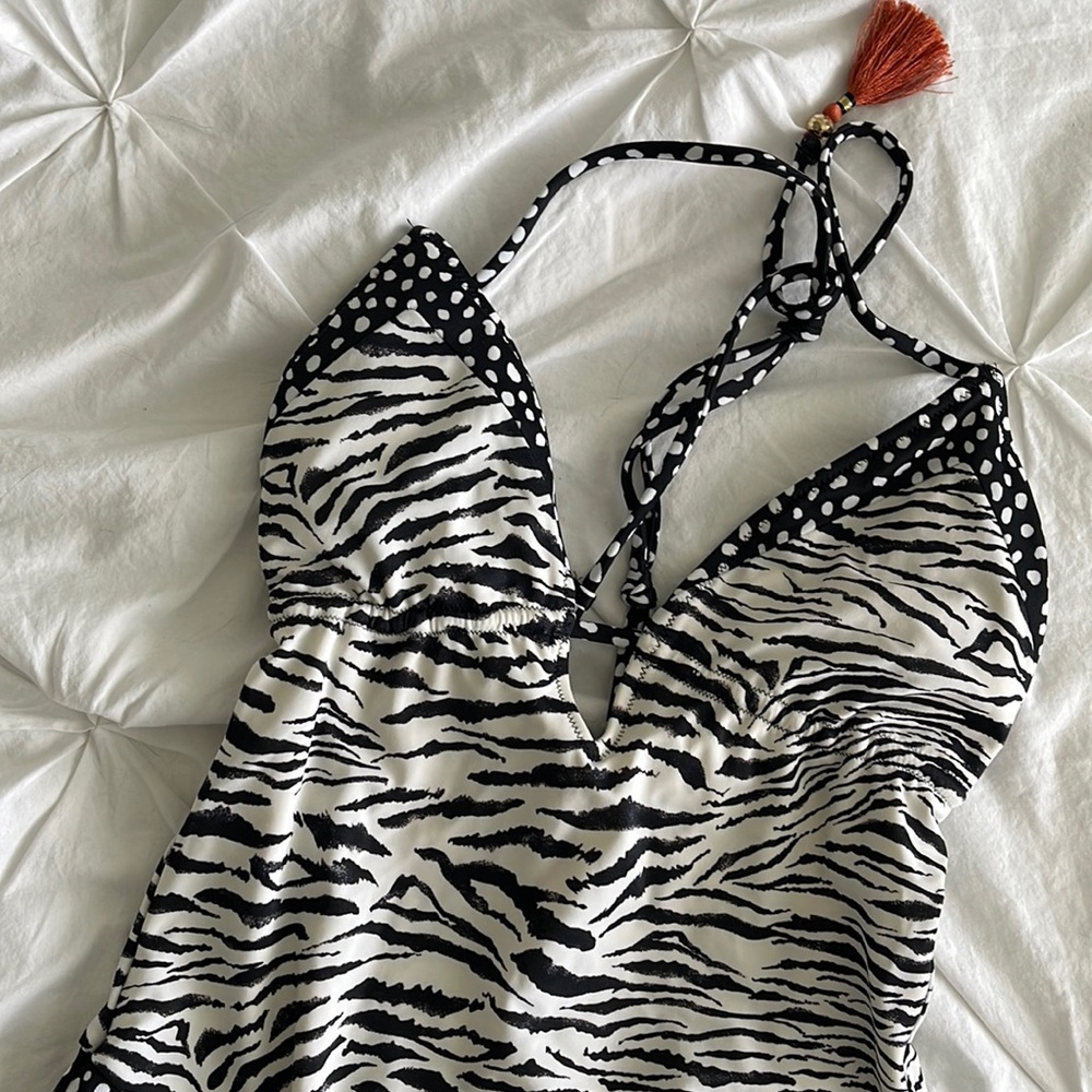 Animal Print One Piece Bikini